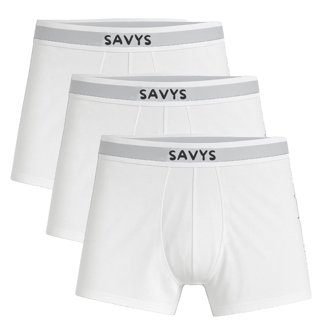 Men Logo Boxershort Underwear (Pack of 3) - Savys -
