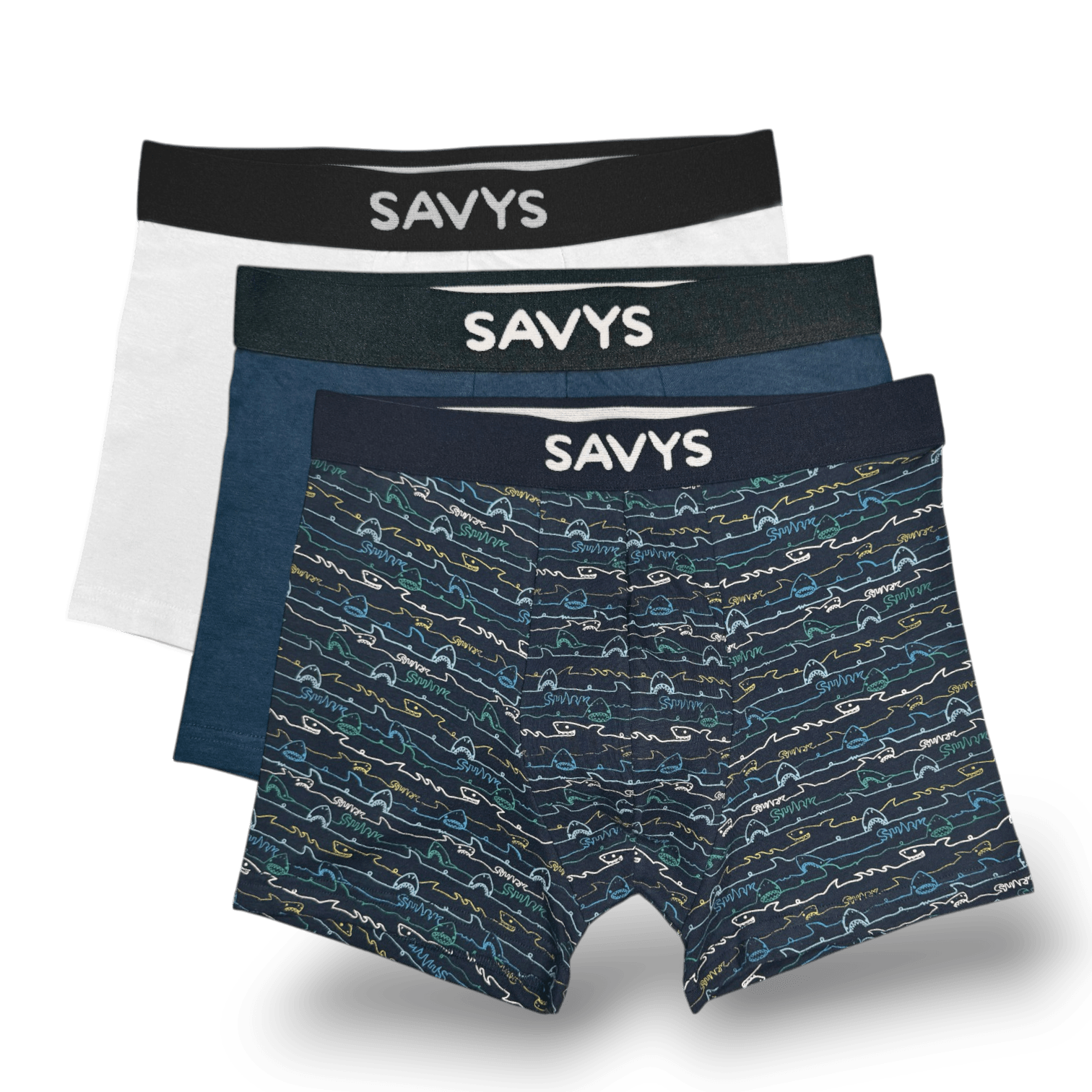 Men Printed Boxershort Underwear (Pack of 3) - Savys -