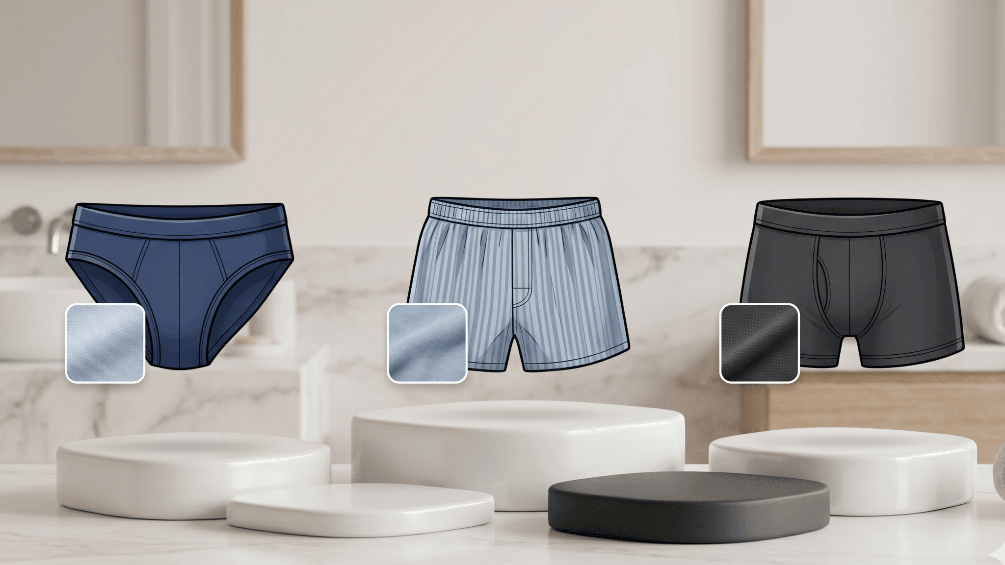 Briefs vs Boxers vs Trunks – Complete Guide - Savys Retail