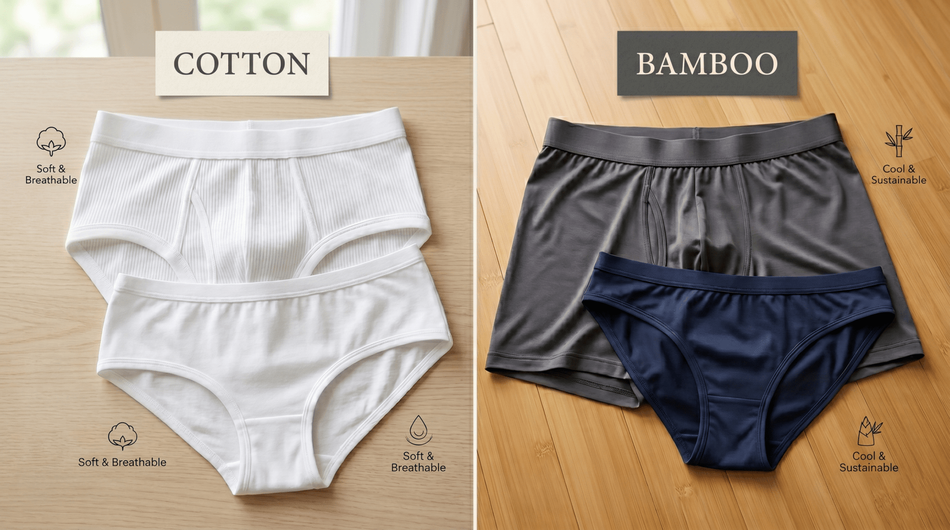 Cotton vs Bamboo Underwear – Which is Healthier? - Savys Retail