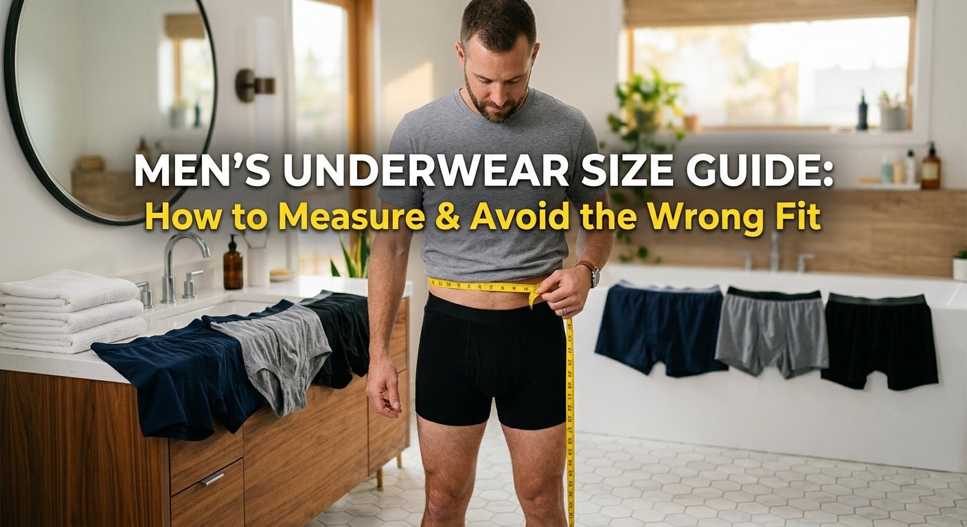 Men’s Underwear Size Guide: How to Measure & Avoid the Wrong Fit - Savys Retail