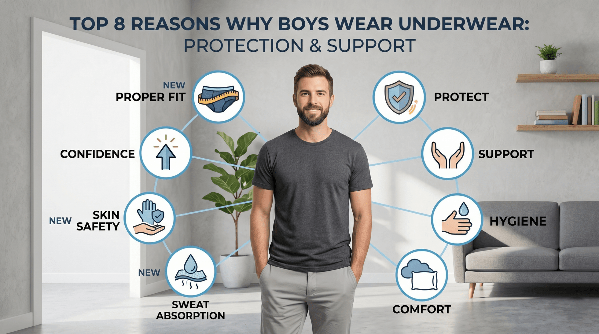 Top 8 Reasons Why Boys Wear Underwear: Protection & Support - Savys Retail