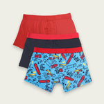 Boys Boxers (Pack of 3) - Skate Dude Print - Savys Retail - 