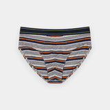 Brief Underwear (Pack of 3) - Orange Stripes