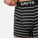 Printed Boxershort (Pack of 3) - Black Striper