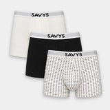 Printed Boxershort (Pack of 3) - Navy Orbits