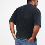 Acid Washed Oversized Tee - Savys - 