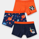 Boys Boxers (Pack of 3) - Astronaut - Savys Retail -