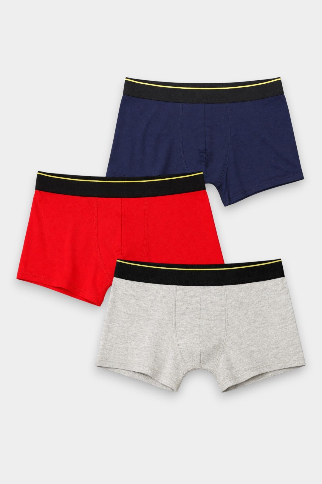 Boys Boxers (Pack of 3) - Blue Red Grey - Savys Retail - 