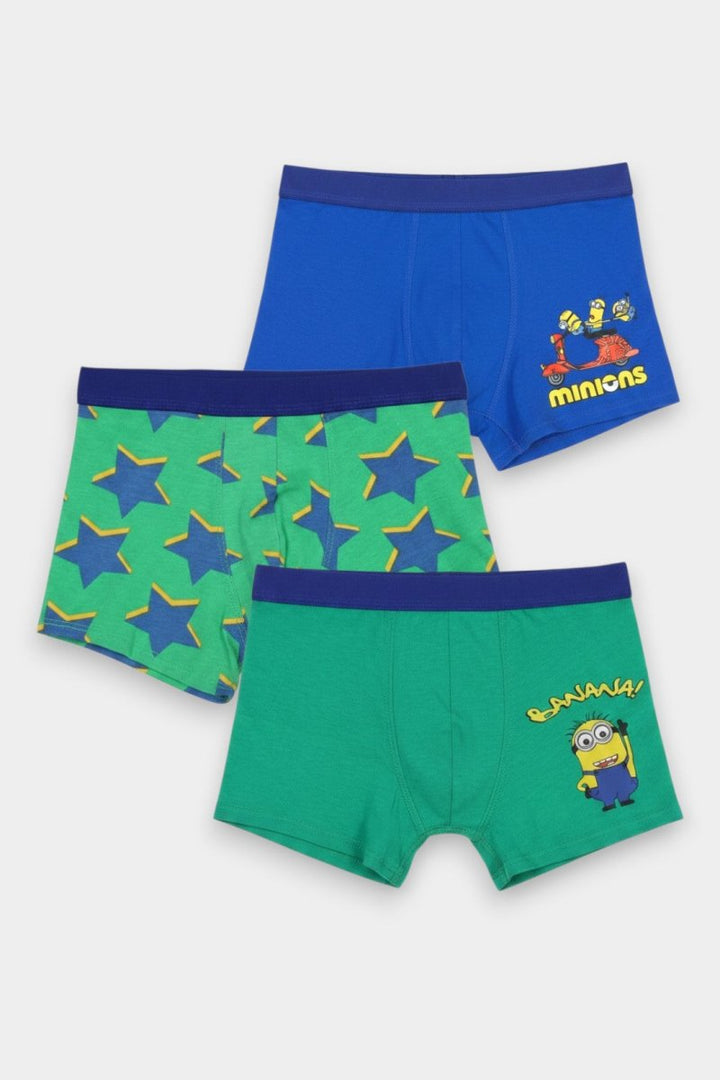 Boys Boxers (Pack of 3) - Minions - Savys Retail - 