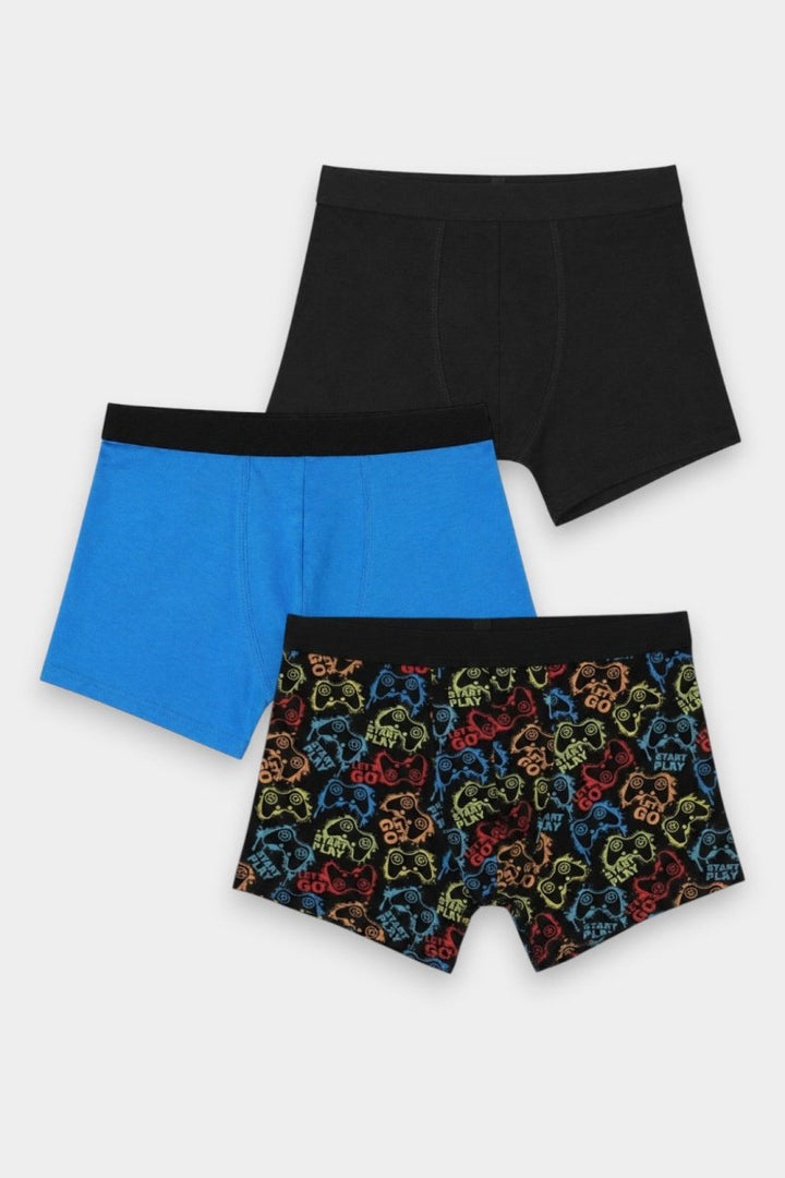 Boys Boxers (Pack of 3) - Neo Gamer - Savys Retail - 