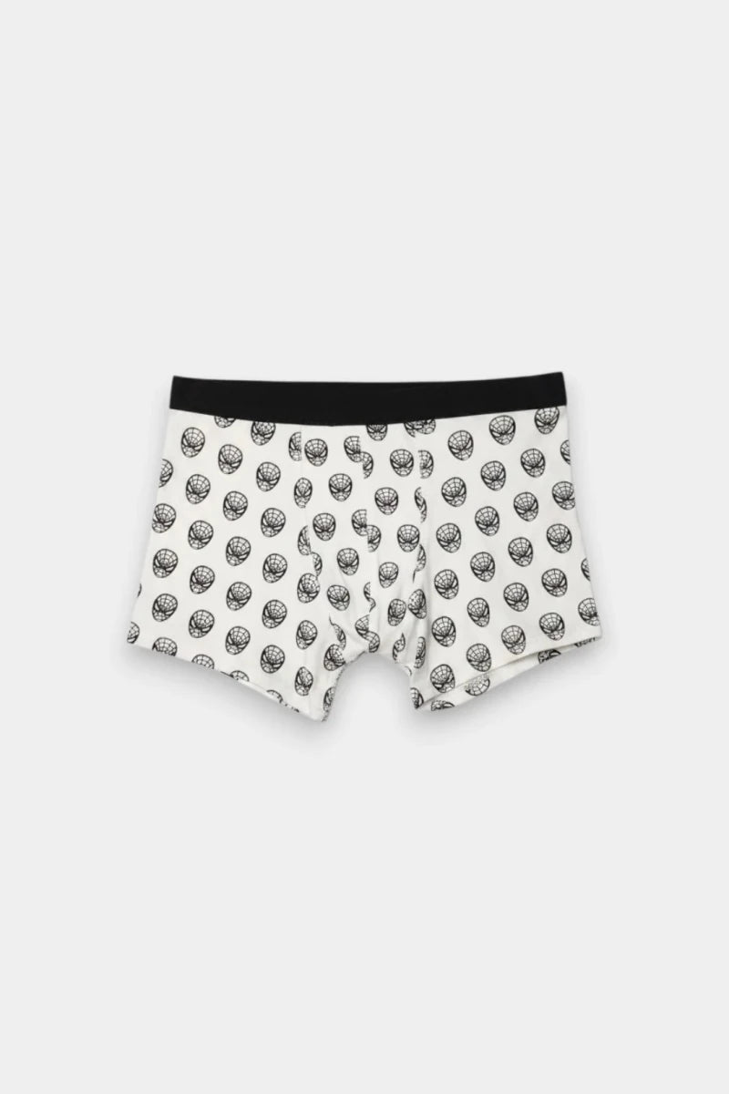 Boys Boxers (Pack of 3) - White Spiderman - Savys Retail -