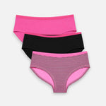 Brief (Pack of 3) - Pink Stripes - Savys Retail -