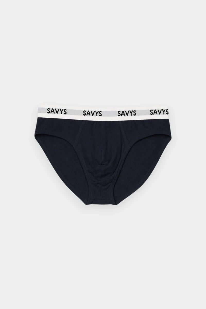 Brief Underwear (Pack of 3) - Navy Mosaic - Savys Retail -