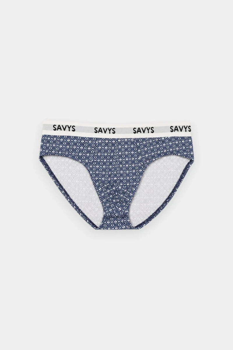 Brief Underwear (Pack of 3) - Navy Mosaic - Savys Retail -