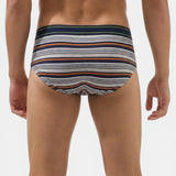 Brief Underwear (Pack of 3) - Orange Stripes - Savys Retail -