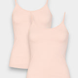 Camisole For Women (Pack of 2) - Skin - Savys Retail - 