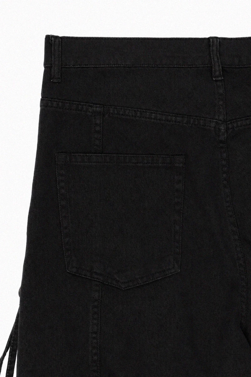 Cargo Trouser 8 Pockets - Black - Savys Retail -