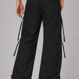 Cargo Trouser 8 Pockets - Black - Savys Retail -