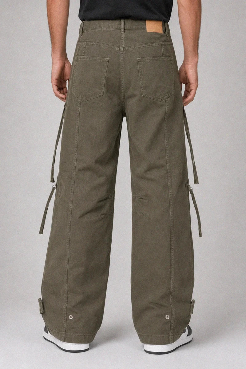 Cargo Trouser 8 Pockets - Olive - Savys Retail -