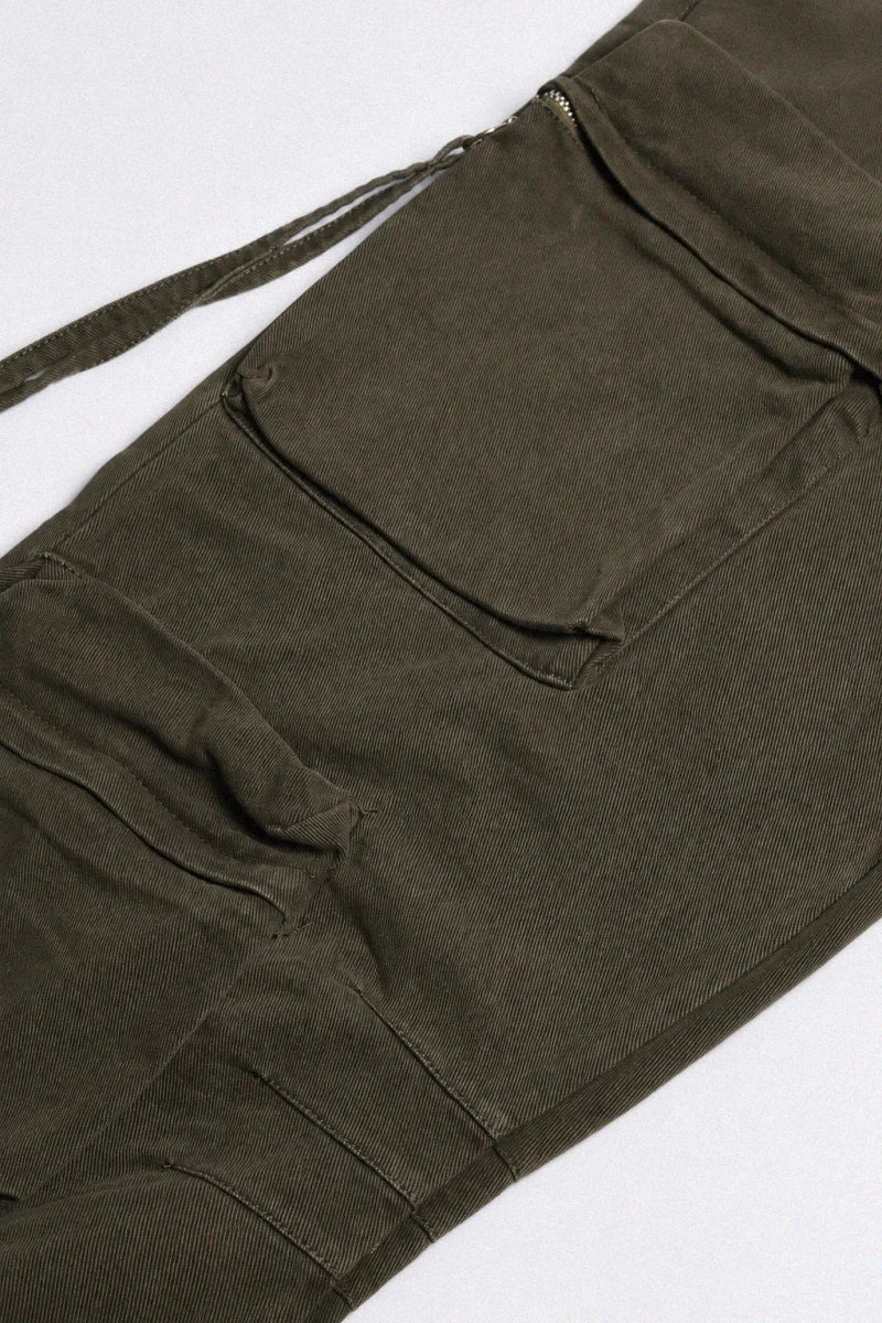 Cargo Trouser 8 Pockets - Olive - Savys Retail -