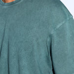 Emerald Acid Washed Oversized Tee - Savys - 