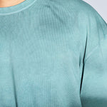 Emerald Sunburn Washed Oversized Tee - Savys - 