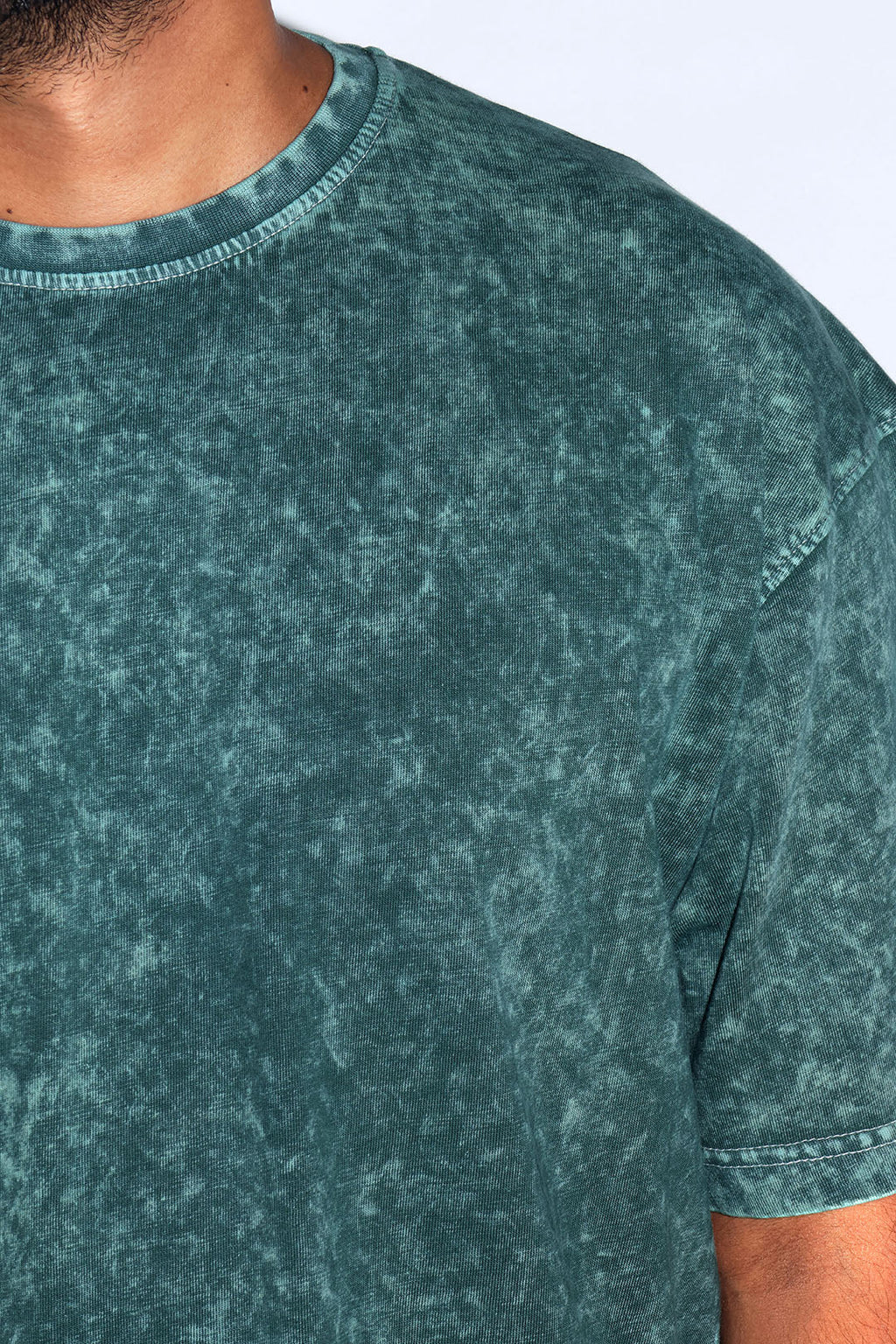 Emerald Thermopol Washed Oversized Tee - Savys - 
