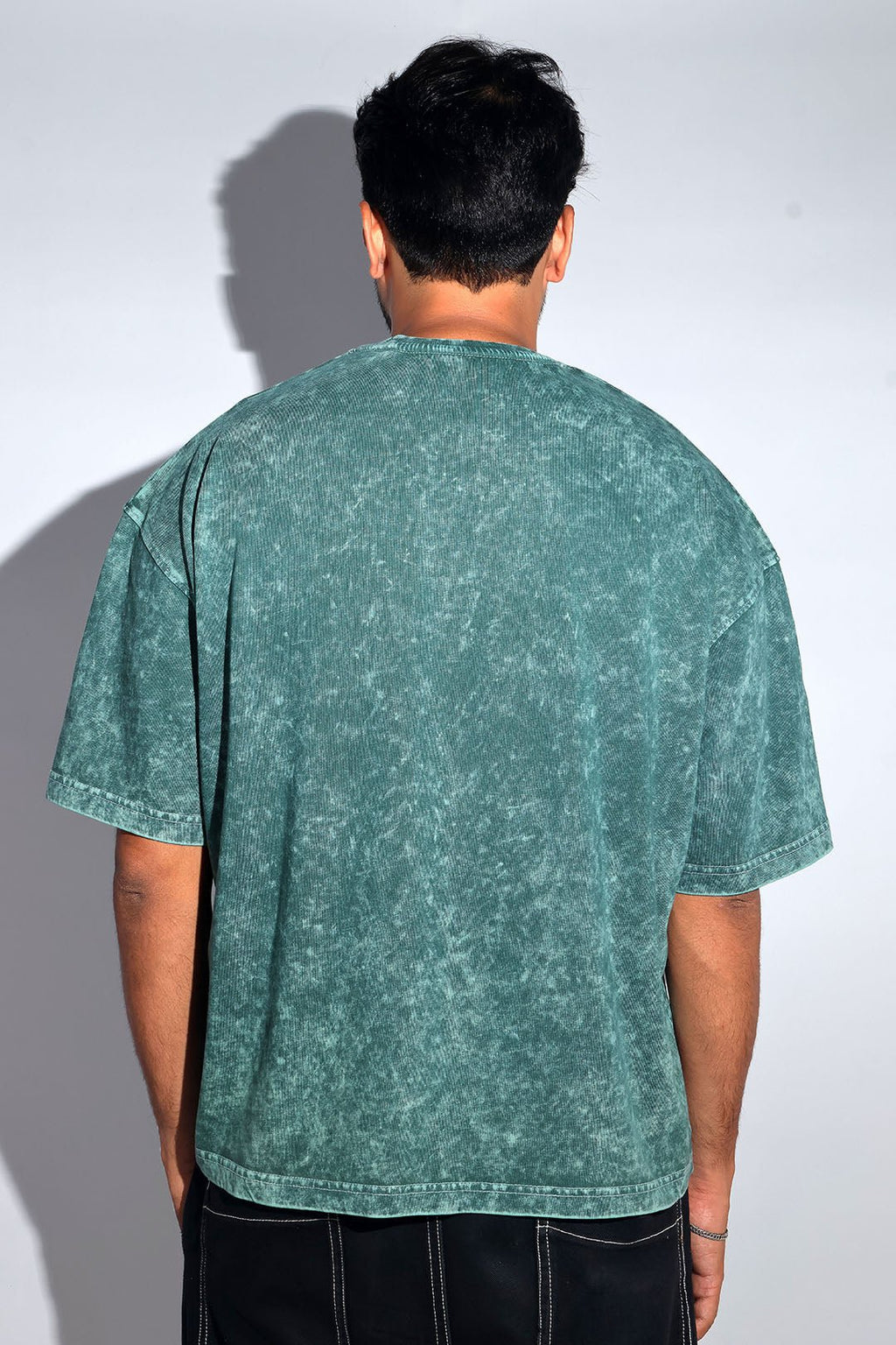 Emerald Thermopol Washed Oversized Tee - Savys - 