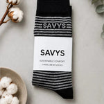 Formal Crew Socks (3 Pairs) – Multi Color Pack - Savys Retail -