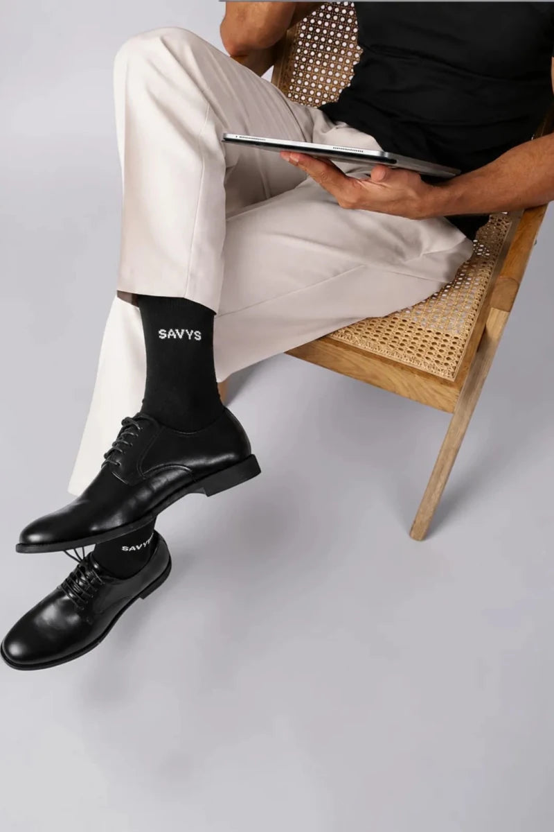 Formal Crew Socks (3 Pairs) – Multi Color Pack - Savys Retail -