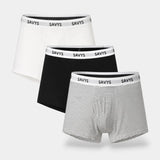 Front Open Fly Boxershort (Pack of 3) - Mono Stripe - Savys Retail -