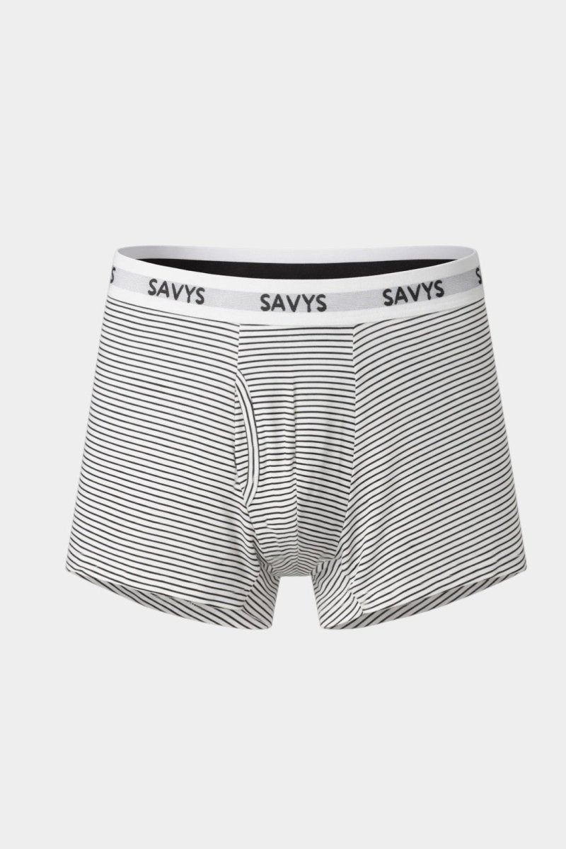 Front Open Fly Boxershort (Pack of 3) - Mono Stripe - Savys Retail -