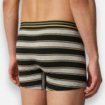 Front Open Fly Boxershort (Pack of 3) - Yellow Stripes - Savys Retail -