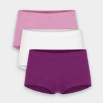 Girls Boxer Innerwear (Pack of 3) - Rozy Mix - Savys Retail - 