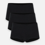 Girls Boxer (Pack of 3) - Black - Savys Retail -