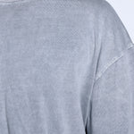 Grey Acid Washed Oversized Tee - Savys - 