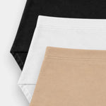 High Waist Brief (Pack of 3) - Black White Skin - Savys Retail - underwear