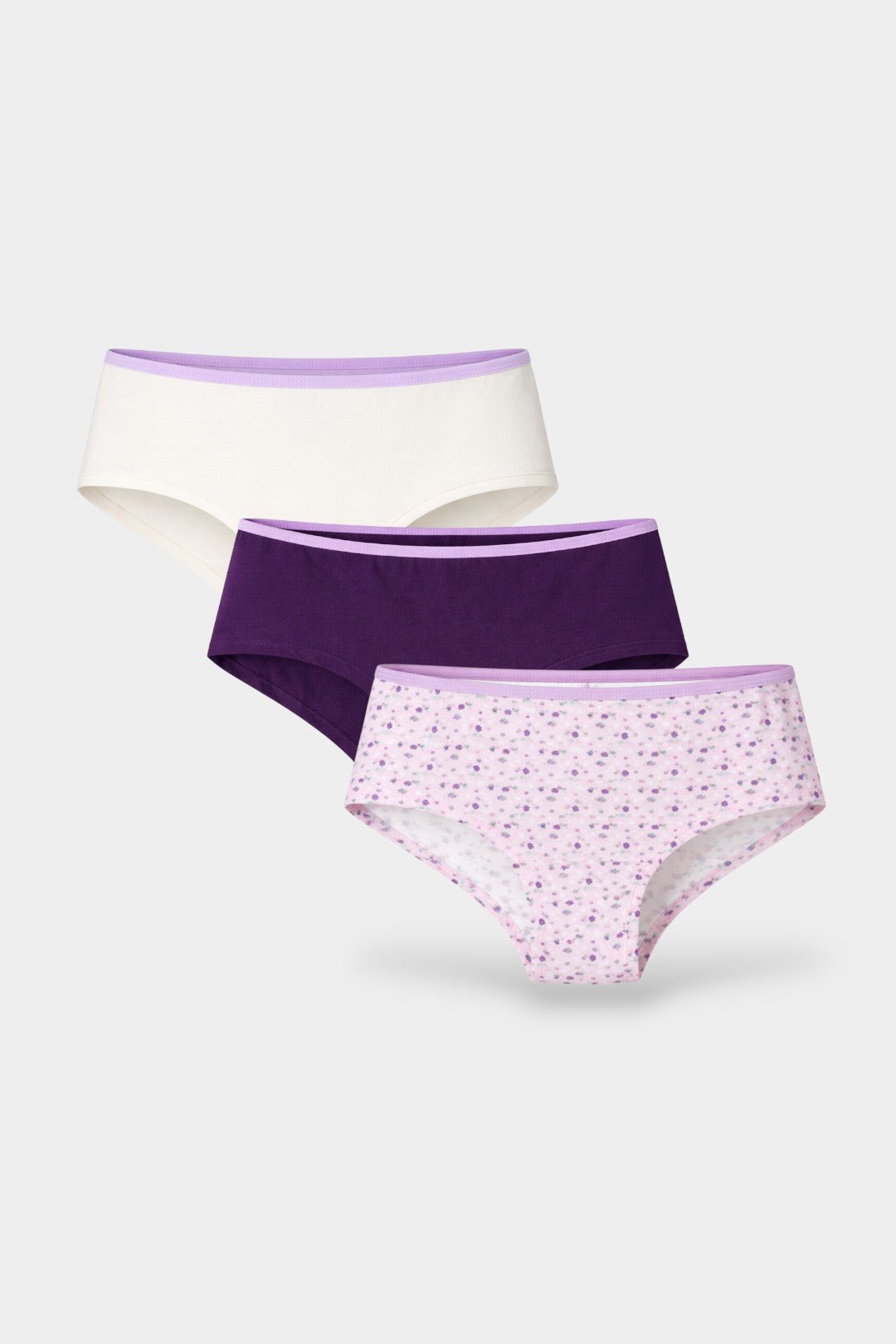 Hipster For Women (Pack of 3) - Lavender Bloom - Savys Retail - 