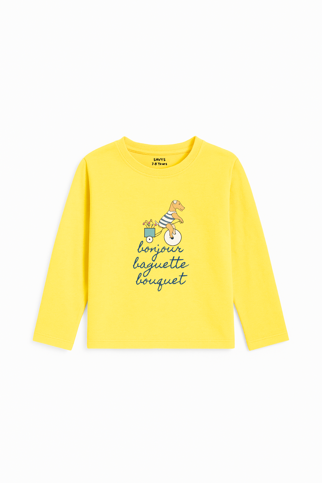 Kids Full Sleeve T-Shirt - Savys - 