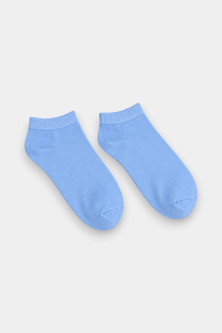 Low Cut Socks (1 Pair) – Light Blue - Savys Retail -