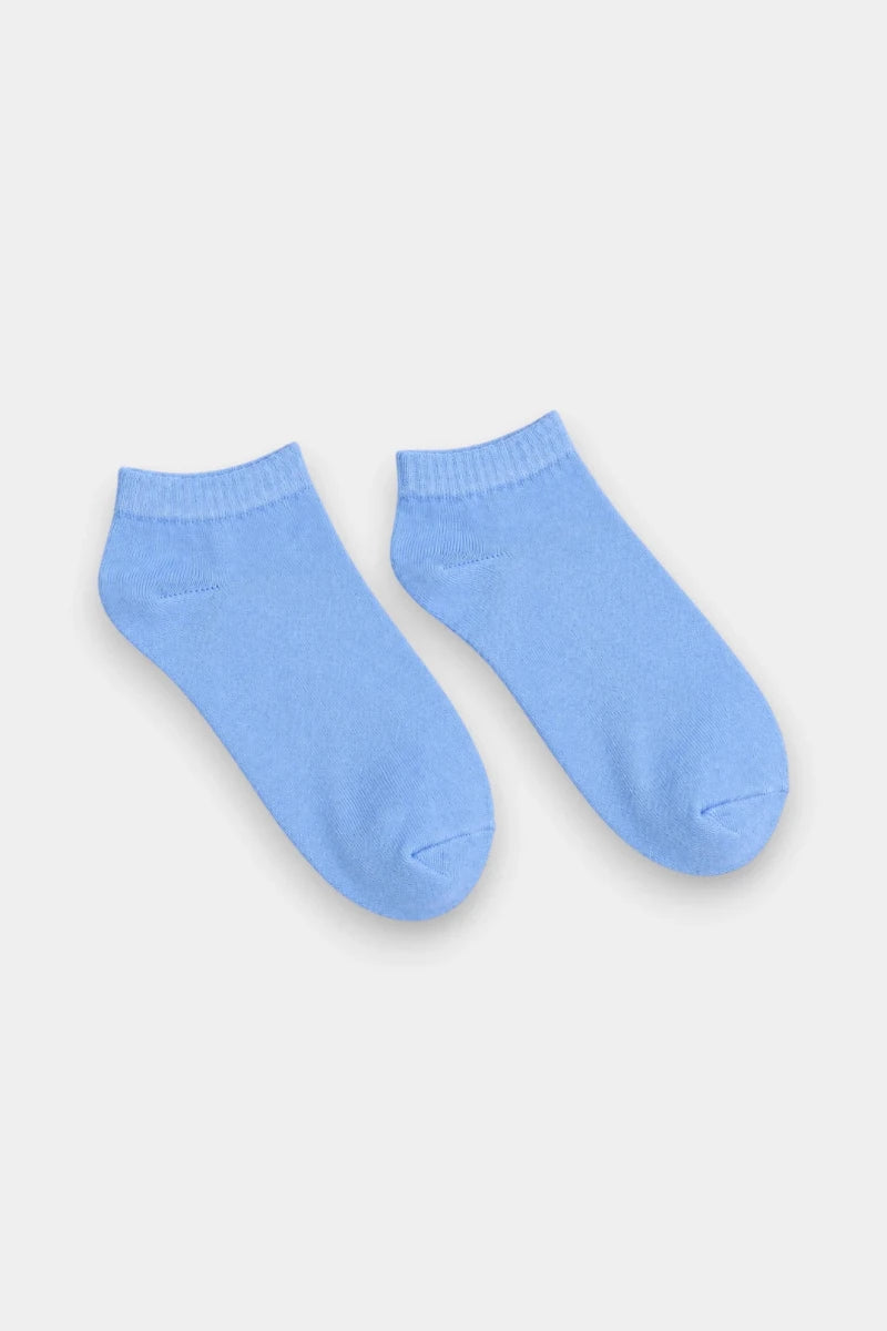 Low Cut Socks (1 Pair) – Light Blue - Savys Retail -