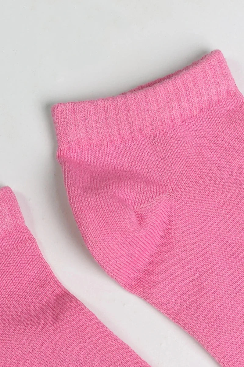 Low Cut Socks (1 Pair) – Pink - Savys Retail -