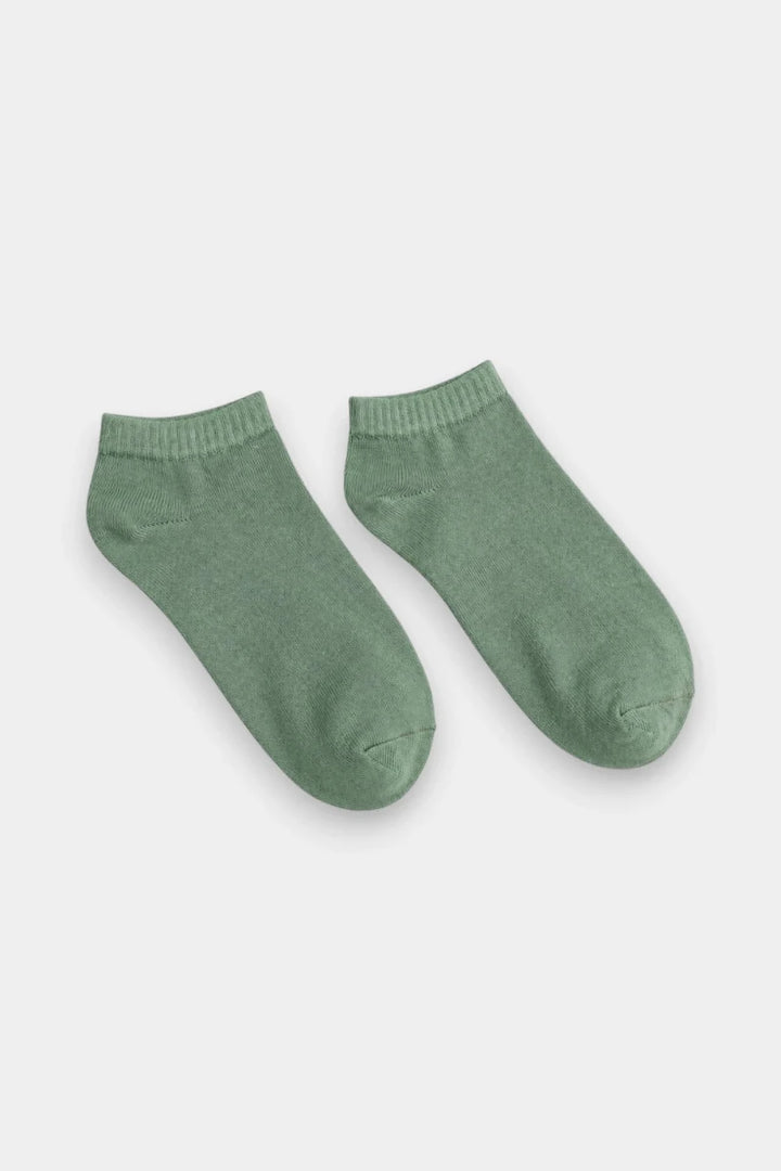Low Cut Socks (1 Pair) – Sage Green - Savys Retail -