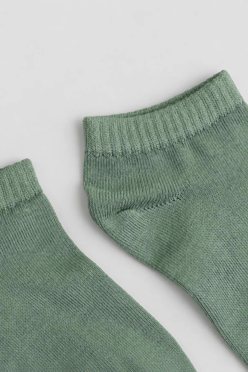 Low Cut Socks (1 Pair) – Sage Green - Savys Retail -