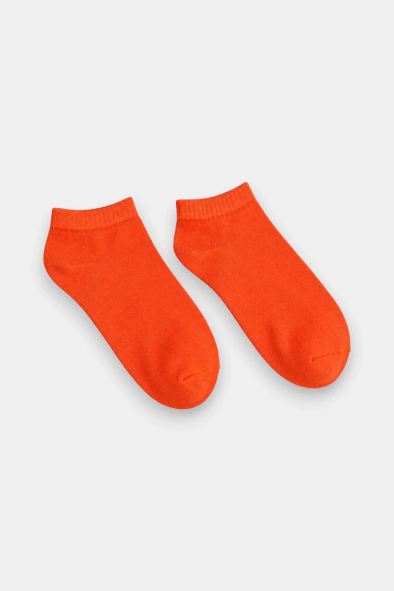 Low Cut Socks (1 Pair) – Vivid Orange - Savys Retail -