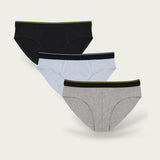 Men Brief Underwear (Pack of 3) - Savys - 