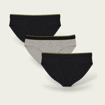 Men Brief Underwear (Pack of 3) - Savys - 