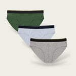 Men Brief Underwear (Pack of 3) - Savys - 