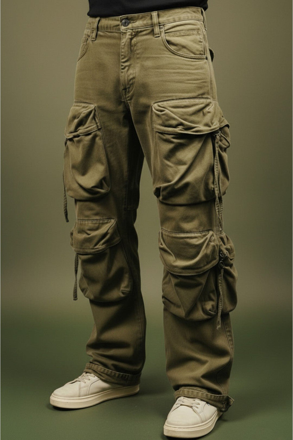 Men Cargo Trouser 8 Pockets - Savys - 